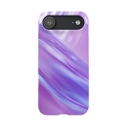 Slim Phone Case – Lavender Wave