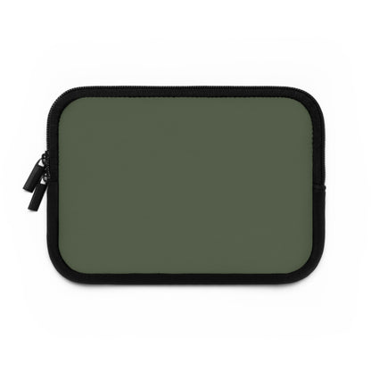 Neoprene Laptop Sleeve – Cabin Green