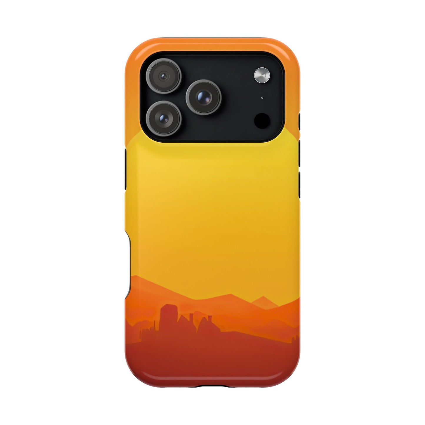Wireless-Charging Compatible Case – Desert Sunrise