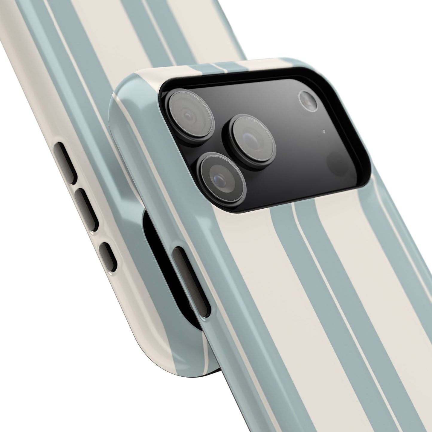 Impact-Resistant Phone Case – Coastal Stripe