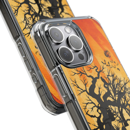 Clear Magnetic Phone Case – Hollow Night
