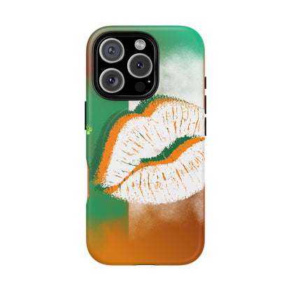 Dual-Layer Phone Case – Irish Lip St. Patrick’s Day Design