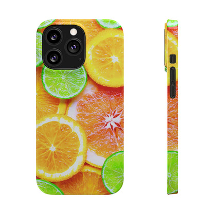 Slim Phone Case – Sunkissed Citrus