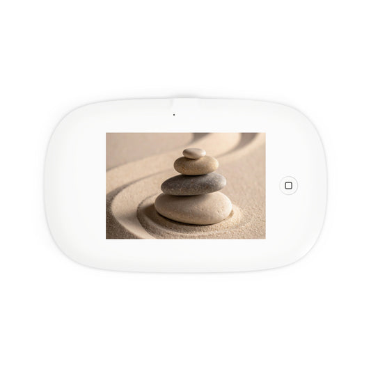 UV Phone Sanitizer with Wireless Charger – Sand & Stone