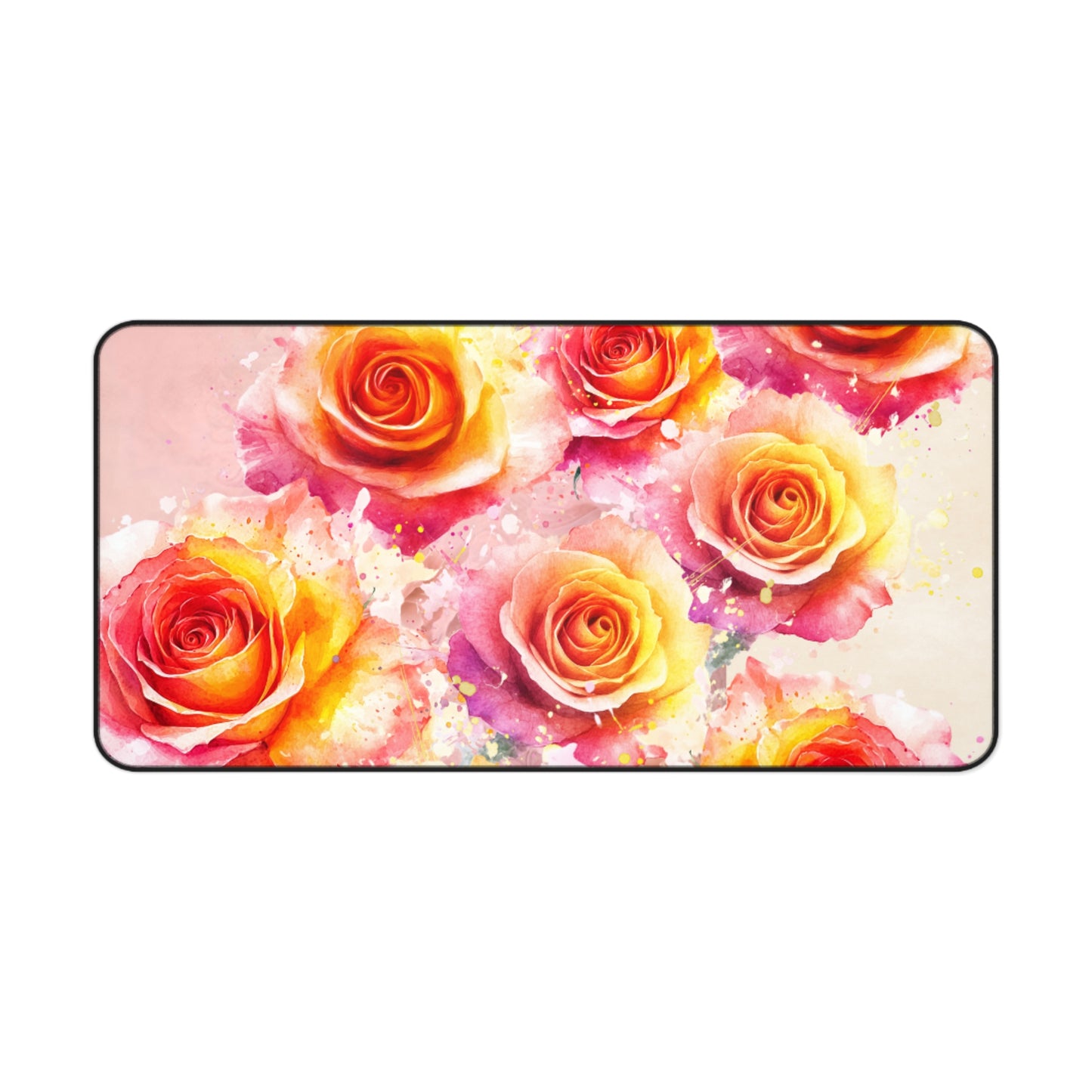 Desk Mat – Sunset Roses