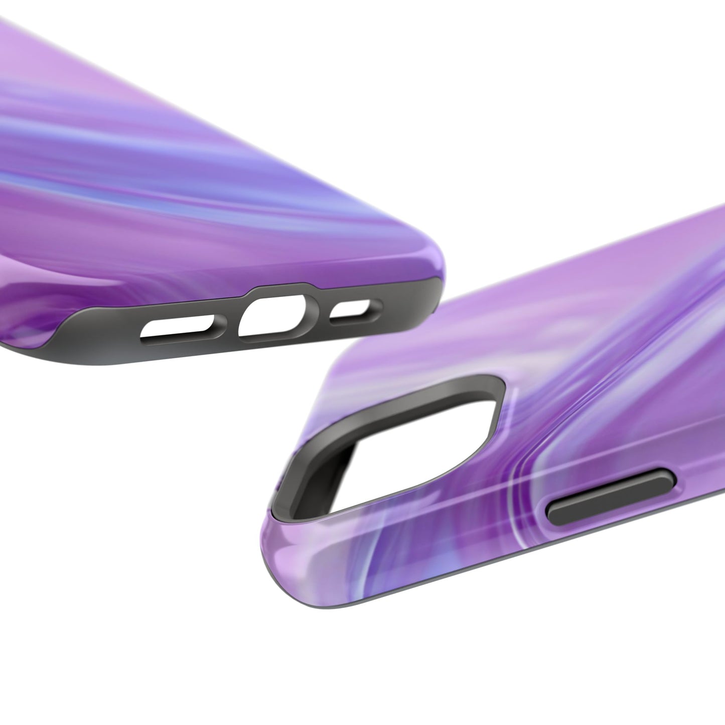 Wireless-Charging Compatible Case – Lavender Wave