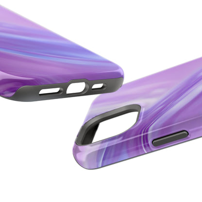 Wireless-Charging Compatible Case – Lavender Wave