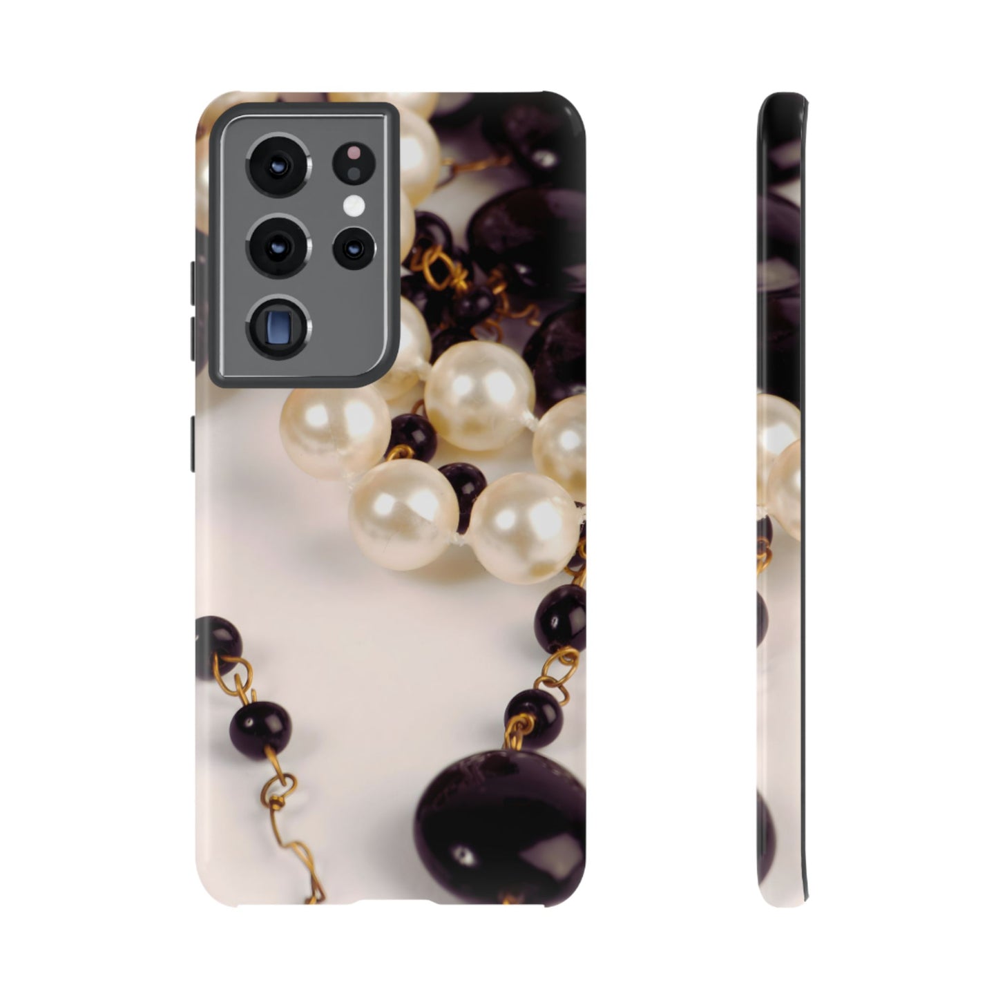 Protective Phone Case – Noir Pearl