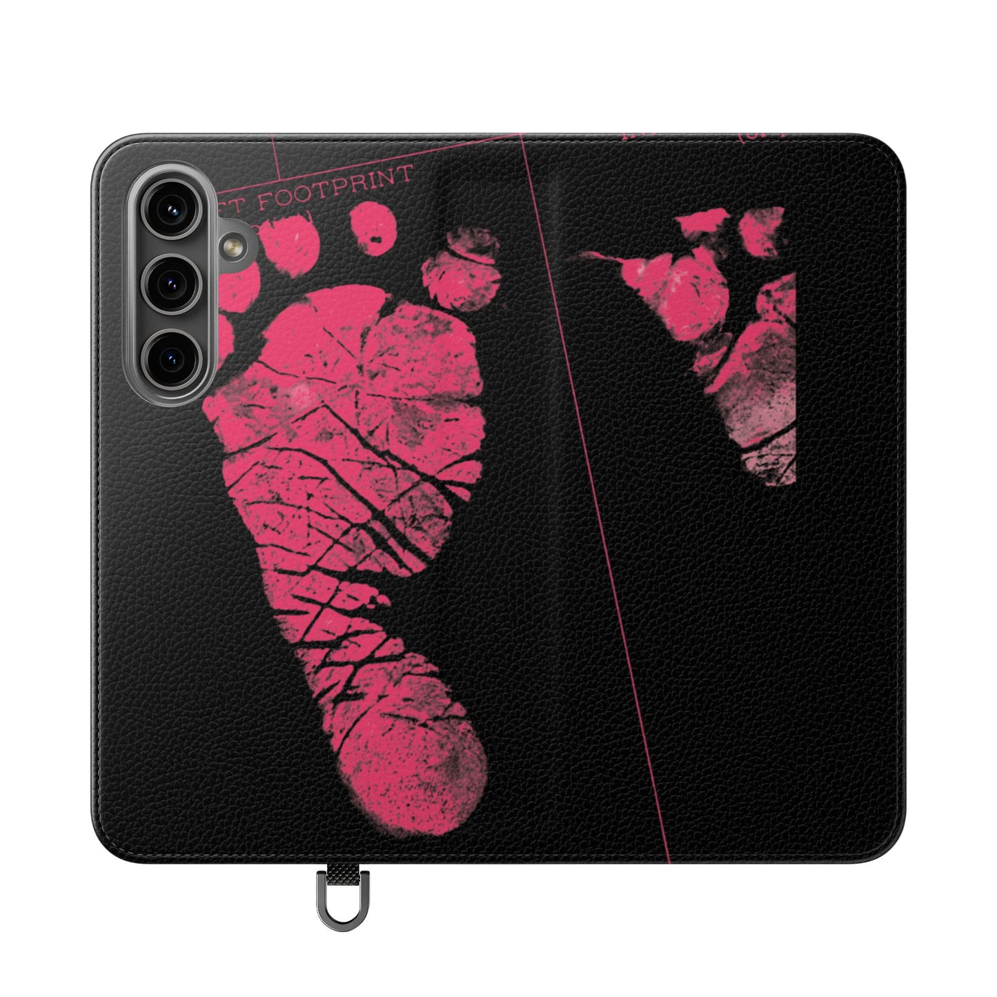 Flip Case – Mom’s Little Pink Footprints