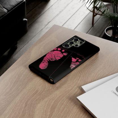 Protective Phone Case – Mom’s Little Pink Footprints