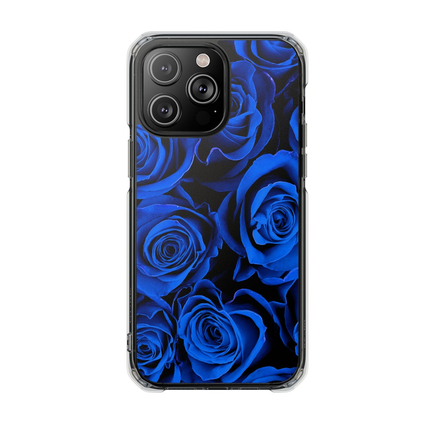 Clear Magnetic Phone Case – Midnight Bloom