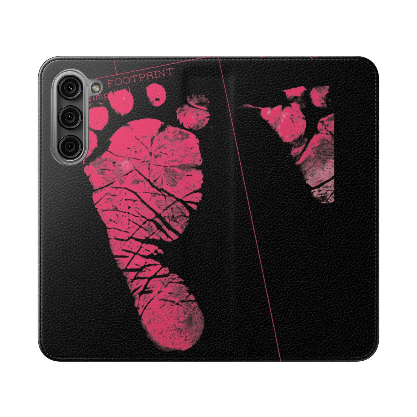 Flip Case – Mom’s Little Pink Footprints