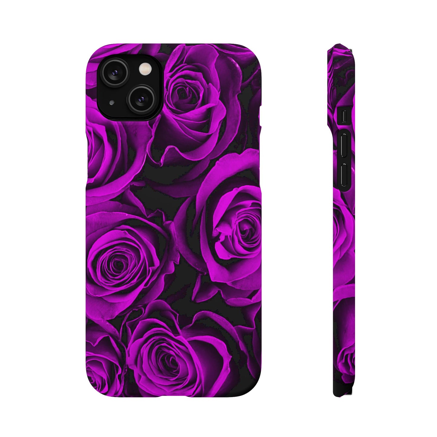 Snap Phone Case – Amethyst Roses