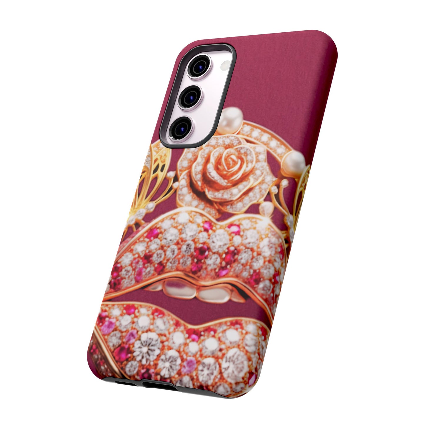 Protective Phone Case – Kiss of Gold