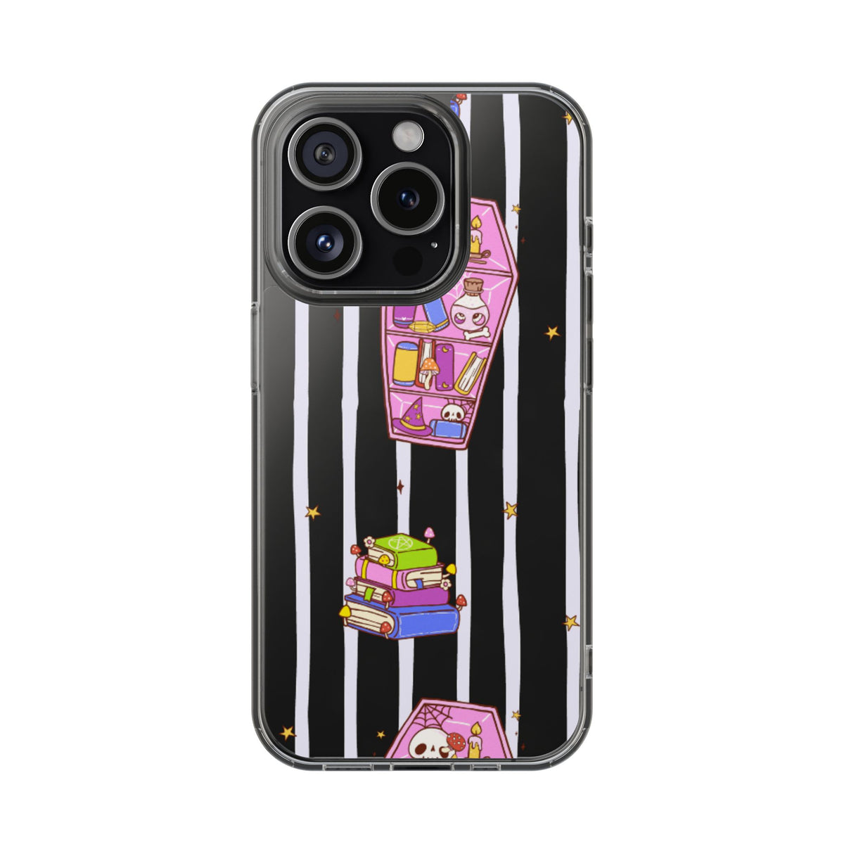 Clear Phone Case – Booked to Death