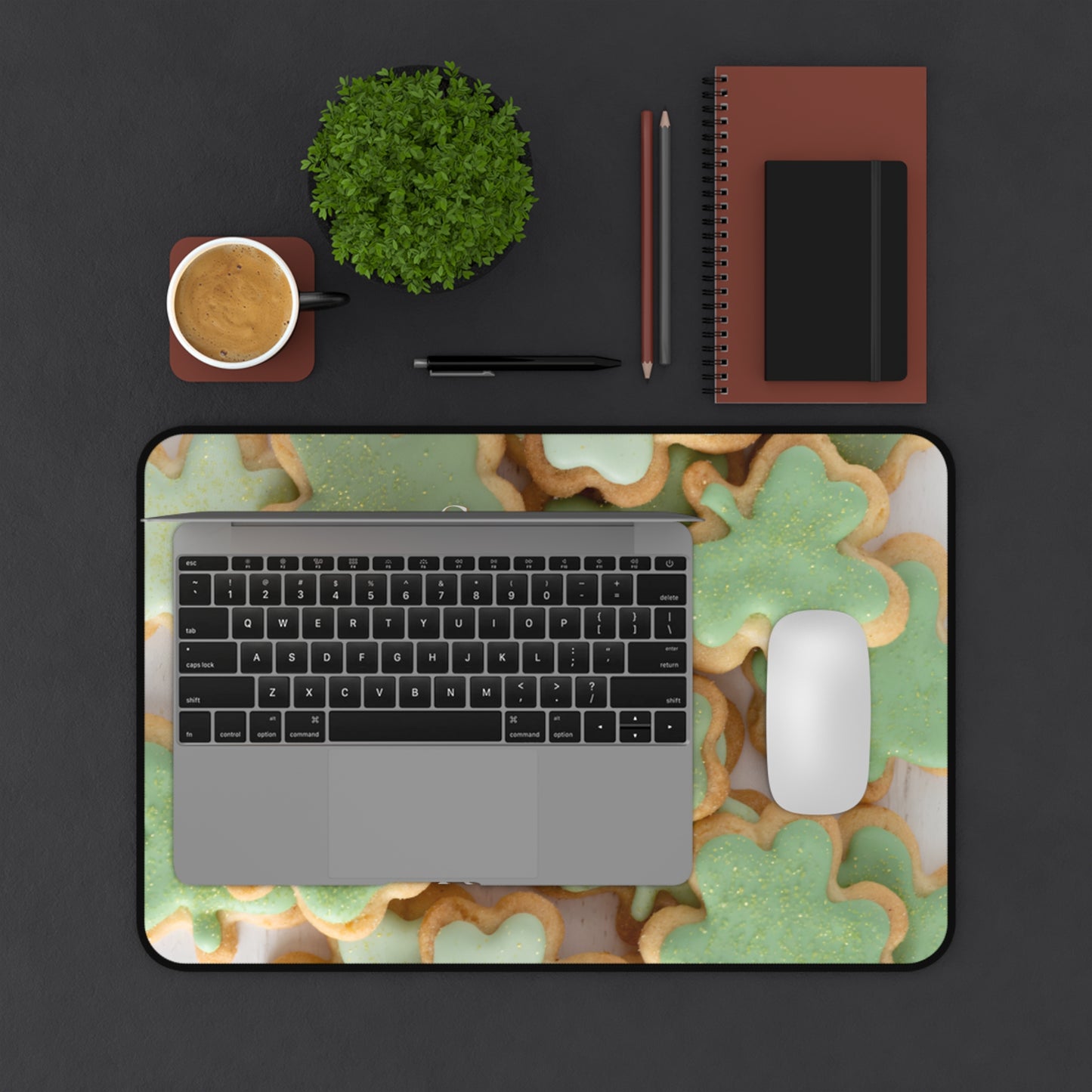 Neoprene Desk Mat – Sugar Patch