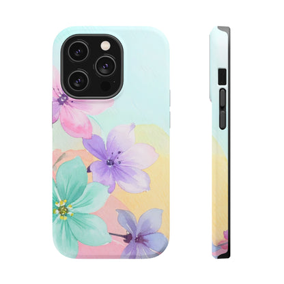 Wireless-Charging Compatible Case – Water Petal