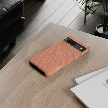 Protective Phone Case – Apricot Rain