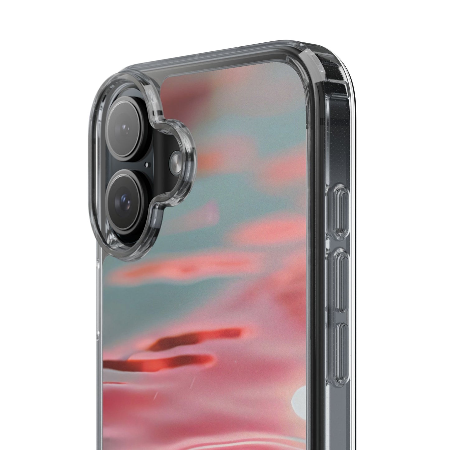 Clear Phone Case – Liquid Sunset