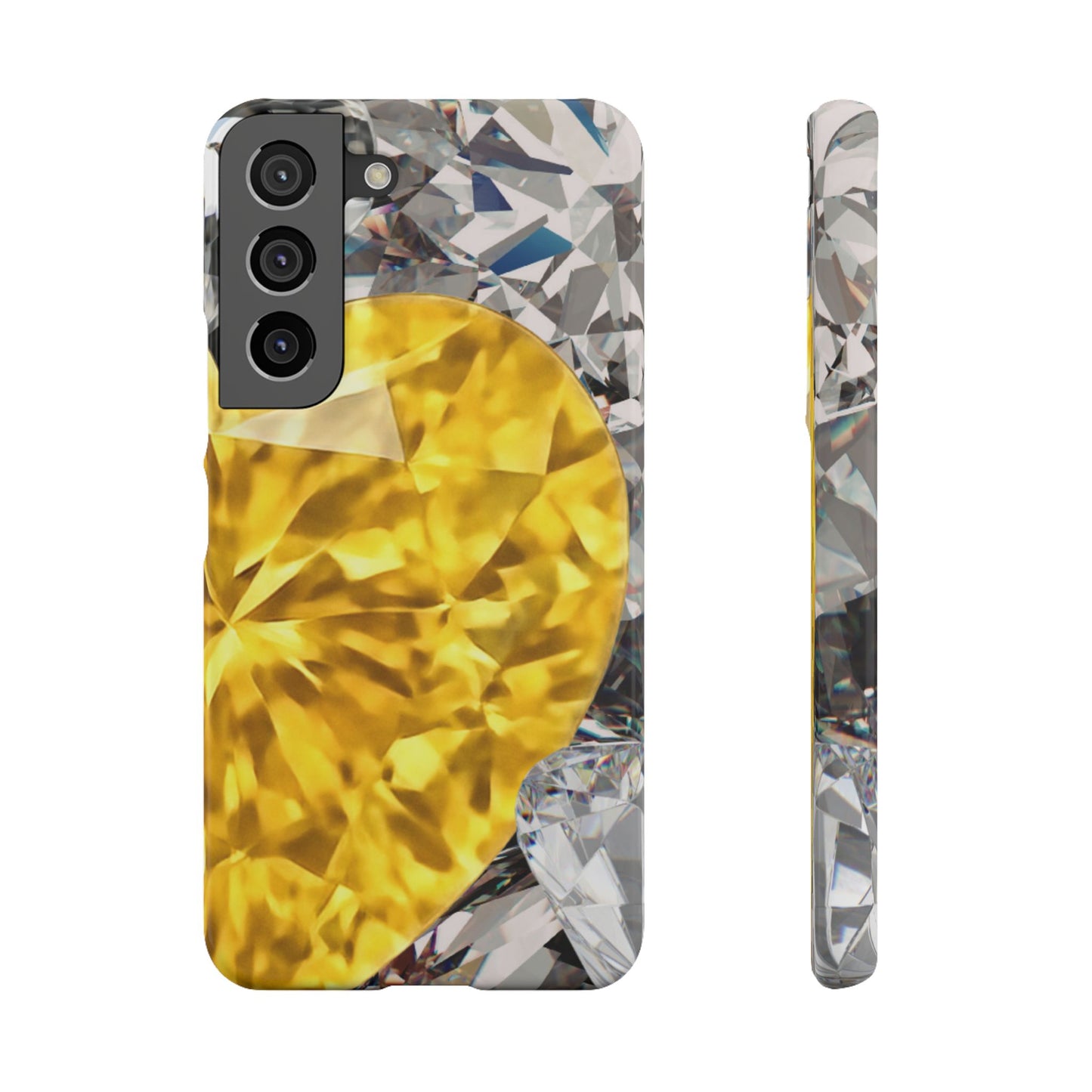 Snap Phone Case – Heart of Gold