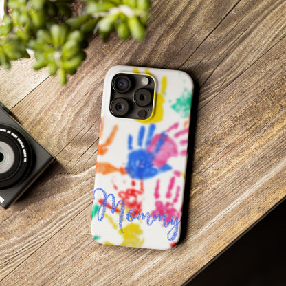 Slim Phone Case – Handprint Memories