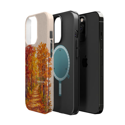 Wireless-Charging Compatible Case – Autumn Remembered – Compatible with iPhone 13–17 & Samsung Galaxy S25–S26 Series