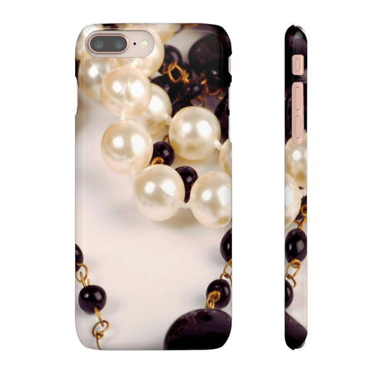Snap Phone Case – Noir Pearl