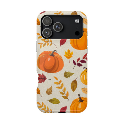 Wireless-Charging Compatible Case – Falling for Pumpkin