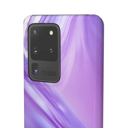Snap Phone Case – Lavender Wave