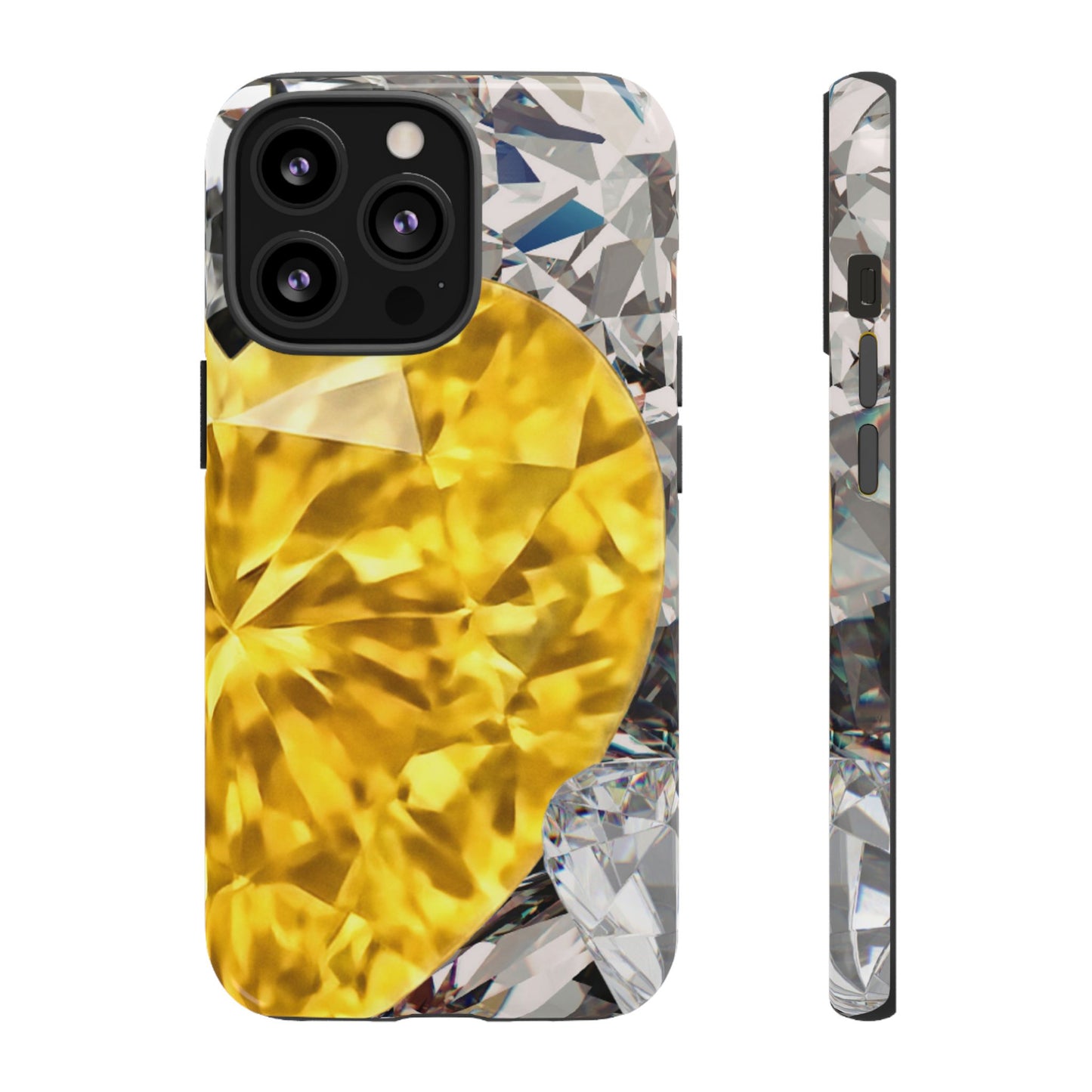 Protective Phone Case – Heart of Gold