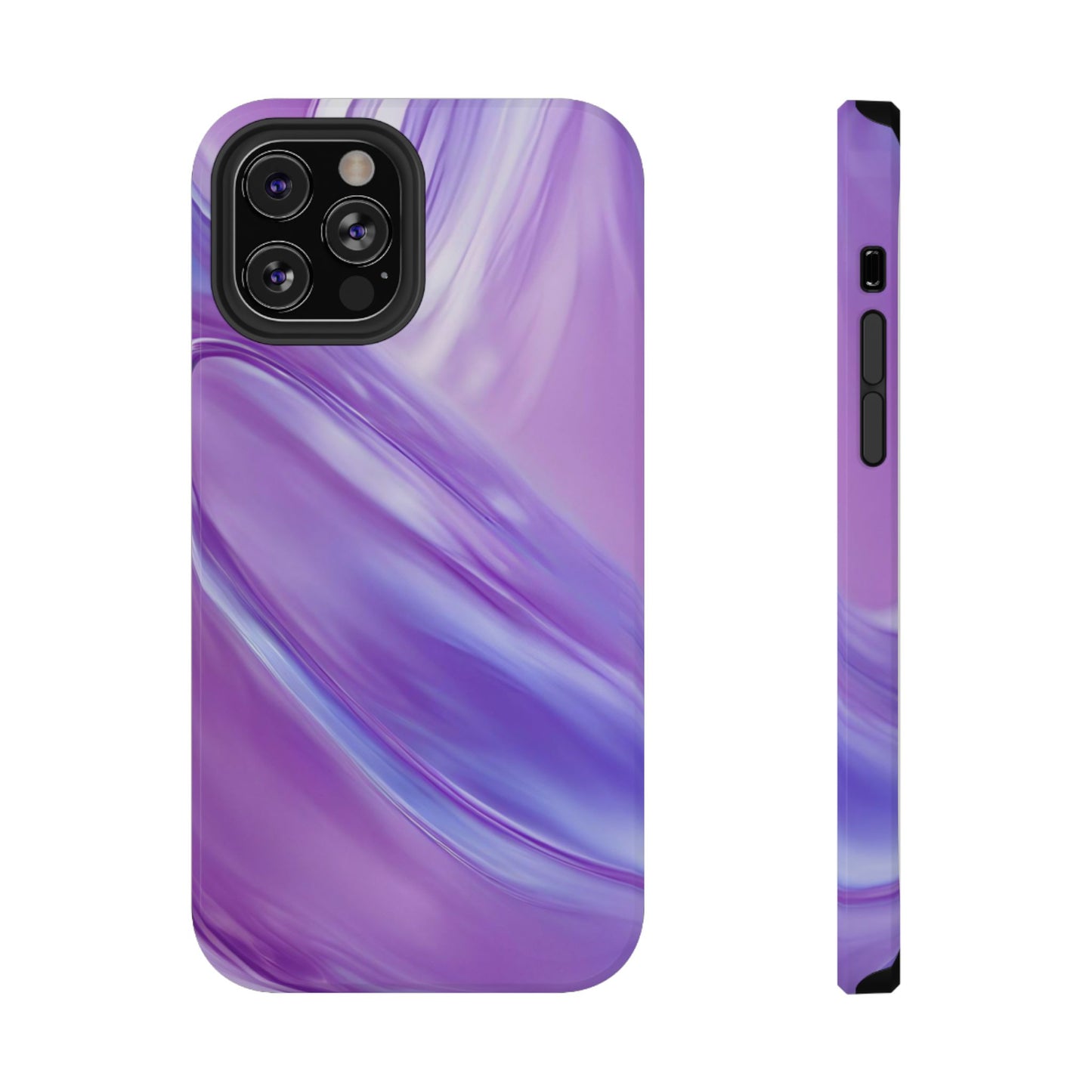 Impact-Resistant Phone Case – Lavender Wave
