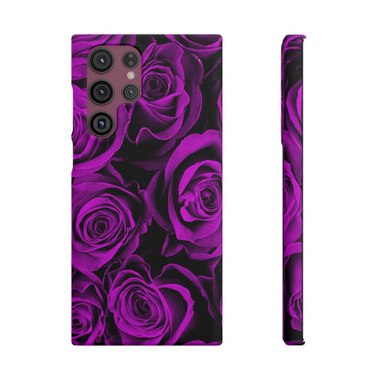 Snap Phone Case – Amethyst Roses