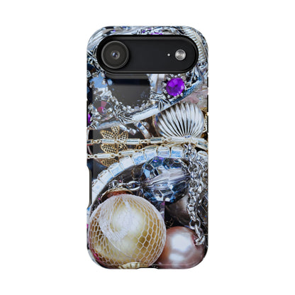 Wireless-Charging Compatible Case – Chrome Jewel
