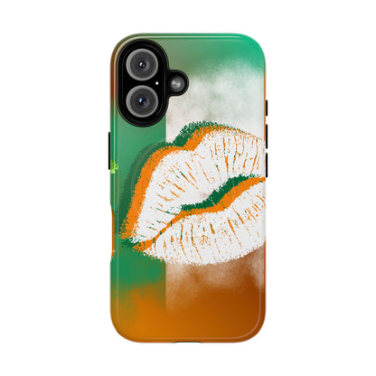 Dual-Layer Phone Case – Irish Lip St. Patrick’s Day Design