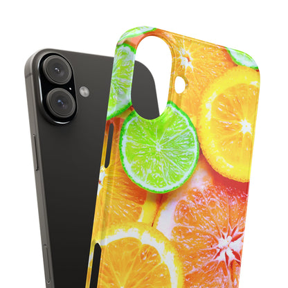 Slim Phone Case – Sunkissed Citrus
