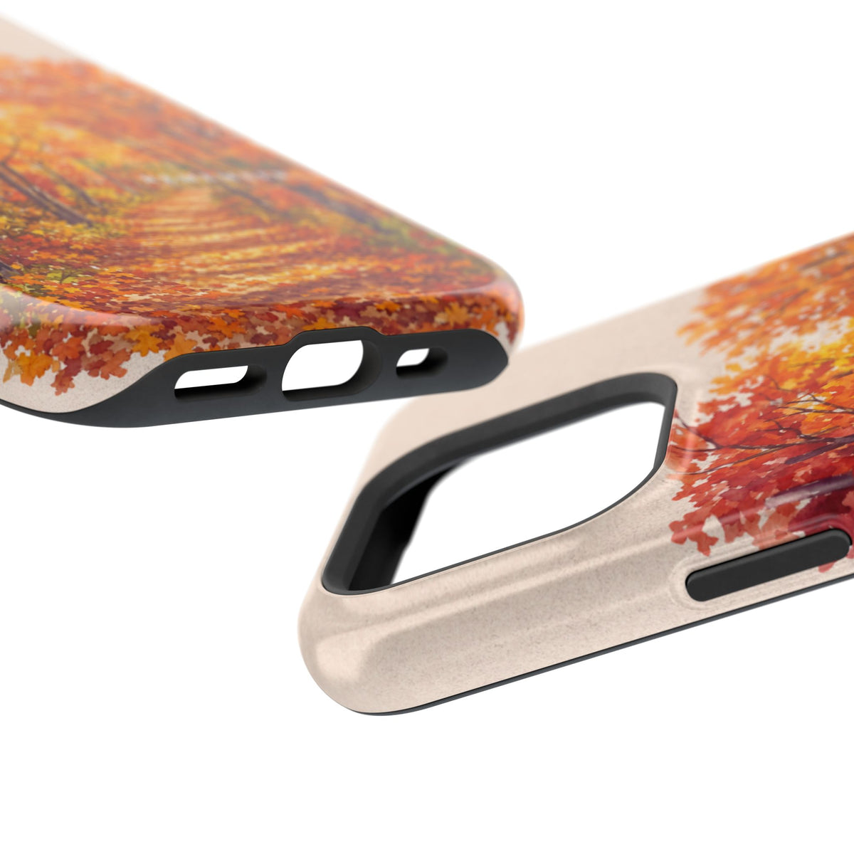 Wireless-Charging Compatible Case – Autumn Remembered – Compatible with iPhone 13–17 & Samsung Galaxy S25–S26 Series