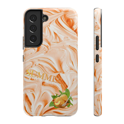 Impact-Resistant Phone Case – Peach Sorbet