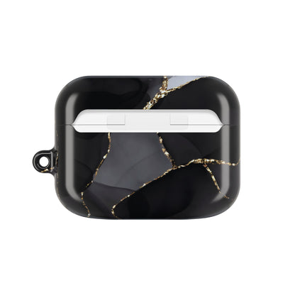 Earbud Case Cover – Obsidian Vein