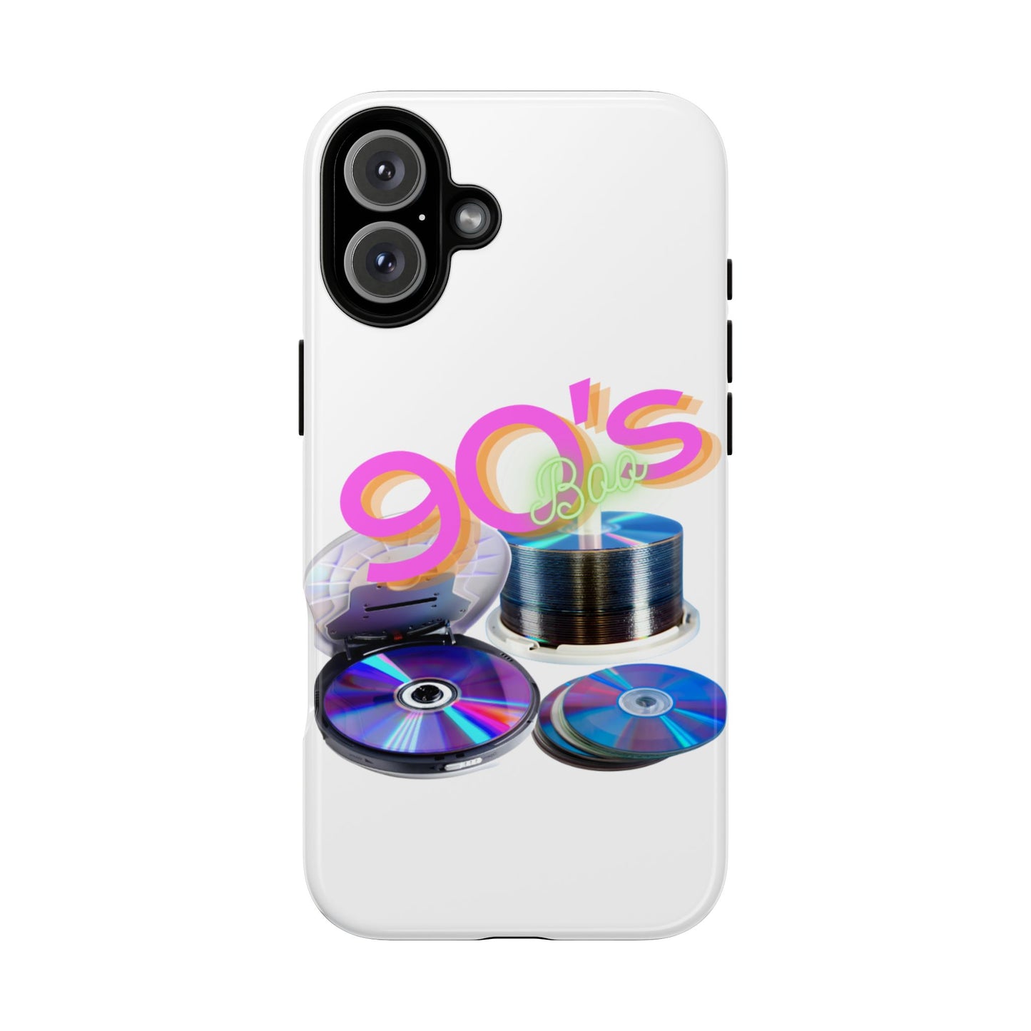 Protective Phone Case – 90s Spin