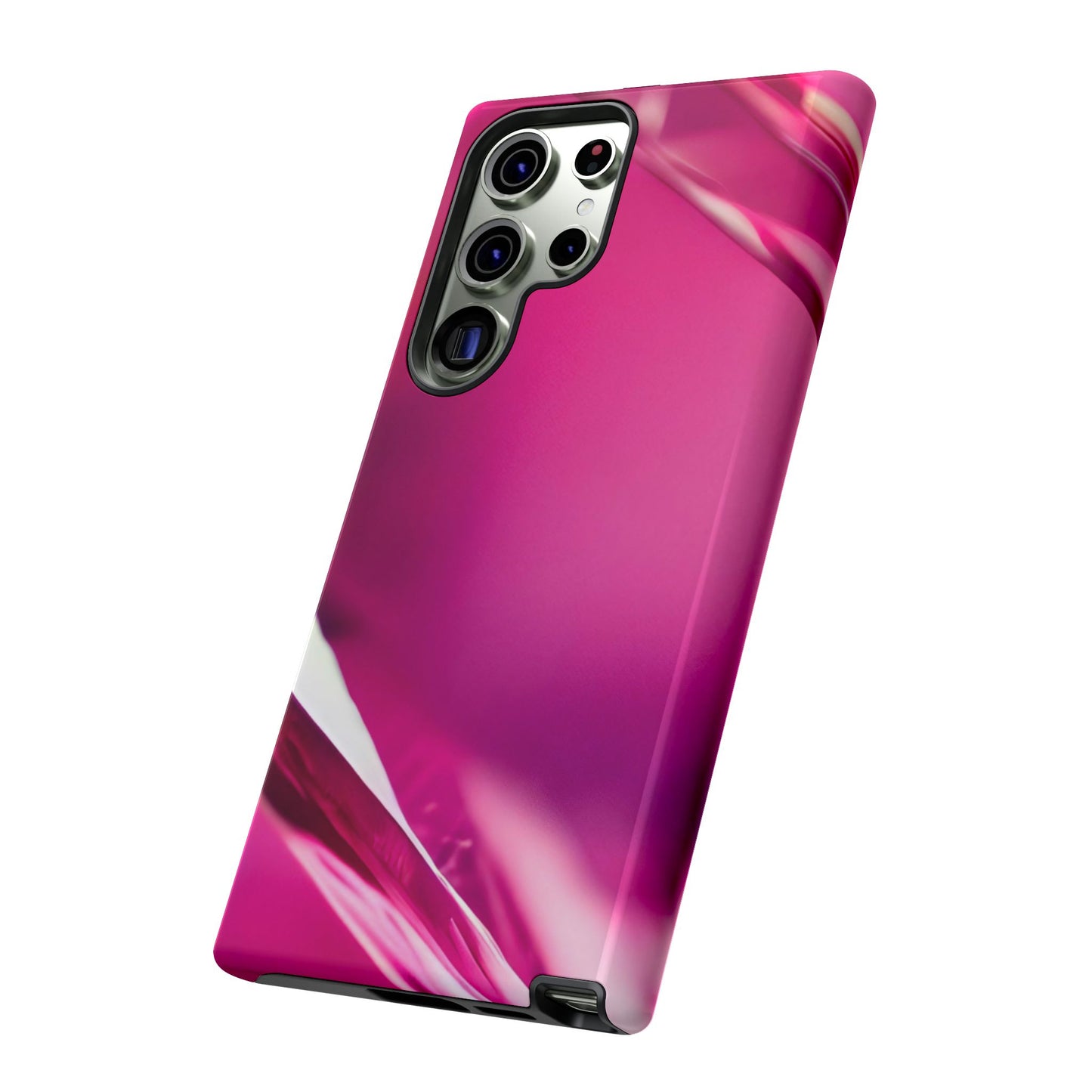 Protective Phone Case – Magenta Motion