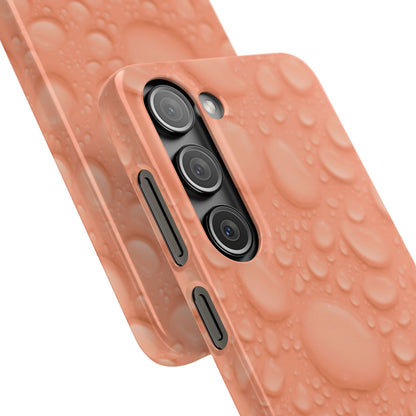 Snap Phone Case – Apricot Rain