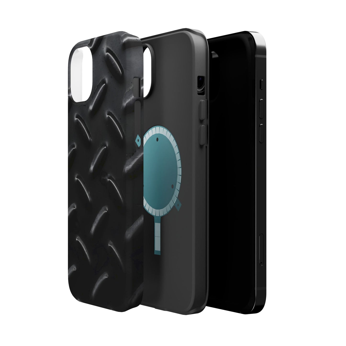 Wireless-Charging Compatible Case – Blackout Plate