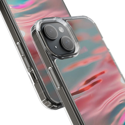 Clear Phone Case – Liquid Sunset