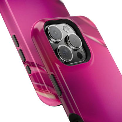 Impact-Resistant Phone Case – Magenta Motion
