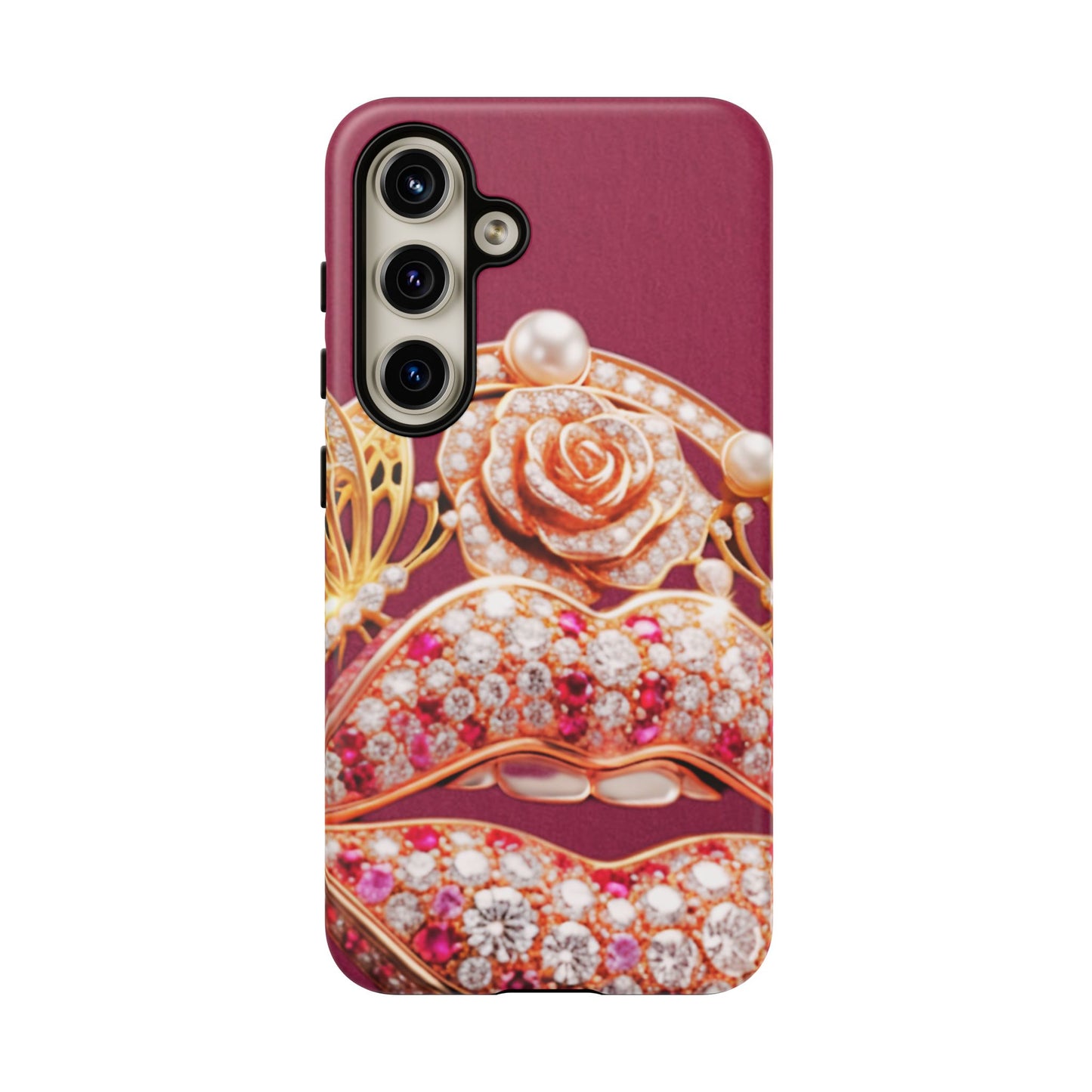 Protective Phone Case – Kiss of Gold