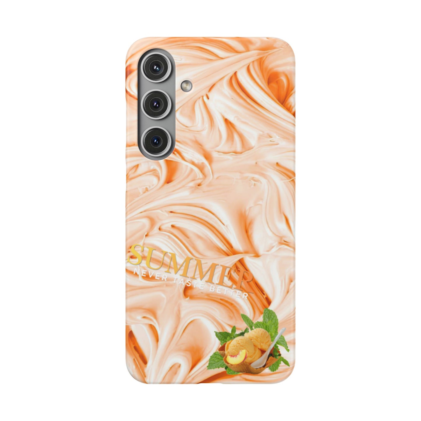 Snap Phone Case – Peach Sorbet