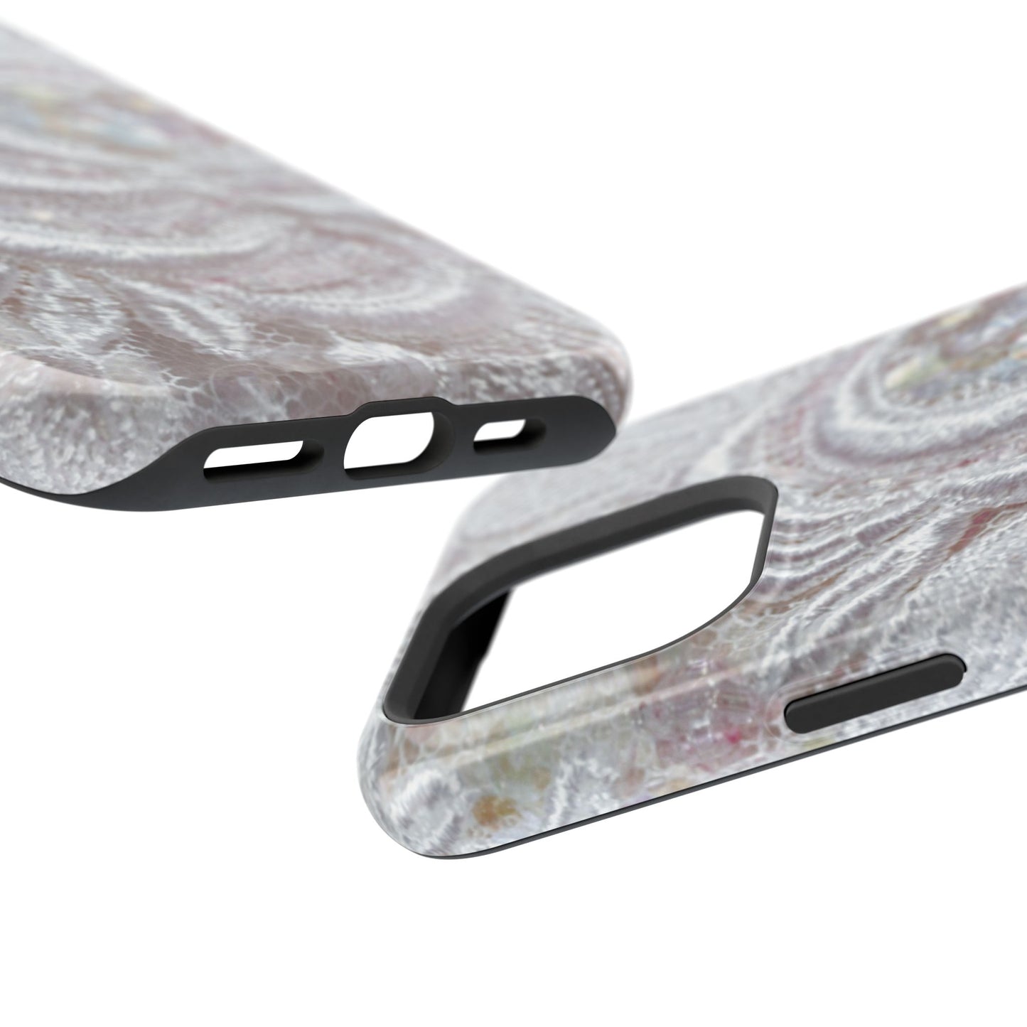 Wireless-Charging Compatible Case – Lace Veil