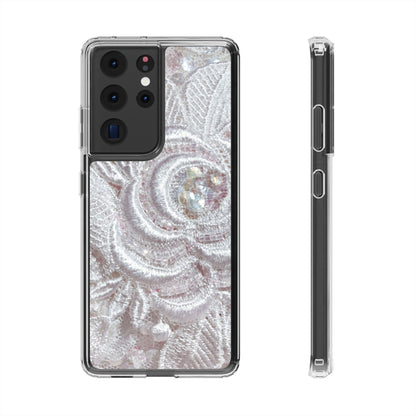 Clear Phone Case – Lace Veil