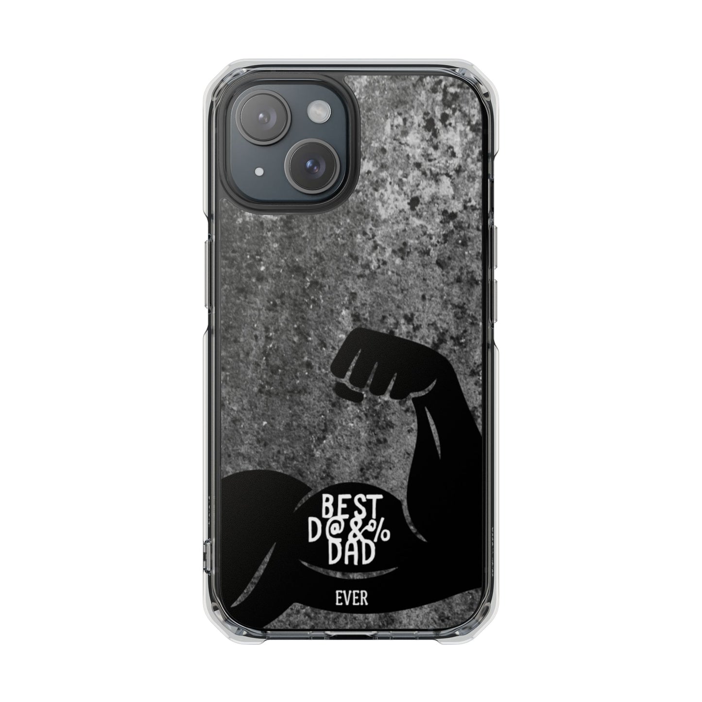 Clear Magnetic Phone Case – Best Dad Ever