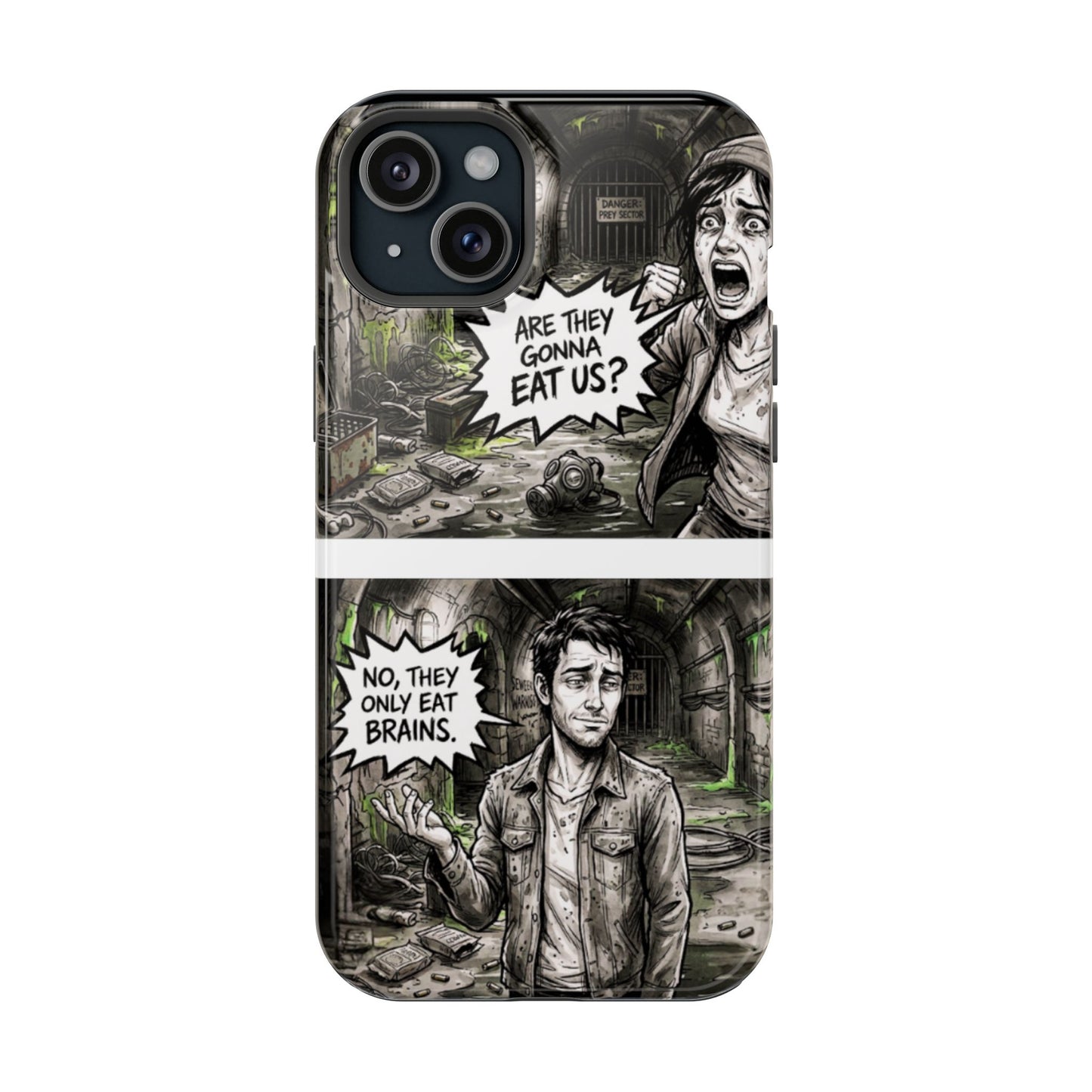 Wireless-Charging Compatible Case – Brains Only